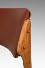 Load image into Gallery viewer, Set of Six (6) Bespoke Danish Modern Model 49 Dining Chairs in Teak & New Leather by Erik Buch for O. D. Møbler, Denmark, c. 1960s-ABT Modern