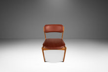 Load image into Gallery viewer, Set of Six (6) Bespoke Danish Modern Model 49 Dining Chairs in Teak & New Leather by Erik Buch for O. D. Møbler, Denmark, c. 1960s-ABT Modern