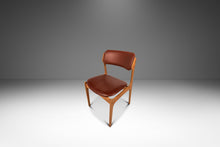 Load image into Gallery viewer, Set of Six (6) Bespoke Danish Modern Model 49 Dining Chairs in Teak & New Leather by Erik Buch for O. D. Møbler, Denmark, c. 1960s-ABT Modern