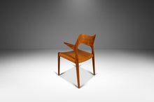 Load image into Gallery viewer, Set of Six (6) Bespoke Møller Model #71 Dining Chairs in Solid Teak & Leather by Niels Møller for J.L. Møllers Møbelfabrik, Denmark, 1960's-ABT Modern