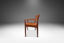 Load image into Gallery viewer, Set of Six (6) Danish Mid-Century Modern Dining Chairs in Teak & Vinyl by Poul Volther for Frem Røjle, Denmark, c. 1960's-ABT Modern