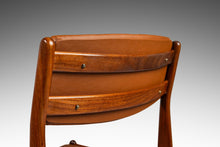 Load image into Gallery viewer, Set of Six (6) Danish Mid-Century Modern Dining Chairs in Teak & Vinyl by Poul Volther for Frem Røjle, Denmark, c. 1960's-ABT Modern