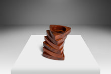 Load image into Gallery viewer, Set of Six (6) Danish Mid-Century Modern Napkin Rings / Holders in Solid Teak, Denmark, c. 1960's-ABT Modern