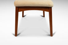 Load image into Gallery viewer, Set of Six ( 6 ) Danish Modern Dining Chairs in Solid Teak & Original Upholstery by Benny Linden for Benny Linden Design, c. 1970's-ABT Modern