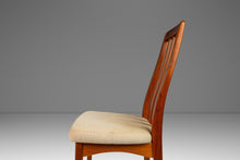 Load image into Gallery viewer, Set of Six ( 6 ) Danish Modern Dining Chairs in Solid Teak & Original Upholstery by Benny Linden for Benny Linden Design, c. 1970's-ABT Modern