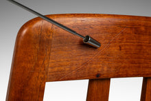 Load image into Gallery viewer, Set of Six ( 6 ) Danish Modern Dining Chairs in Solid Teak & Original Upholstery by Benny Linden for Benny Linden Design, c. 1970's-ABT Modern