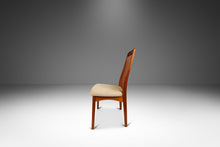 Load image into Gallery viewer, Set of Six ( 6 ) Danish Modern Dining Chairs in Solid Teak & Original Upholstery by Benny Linden for Benny Linden Design, c. 1970's-ABT Modern