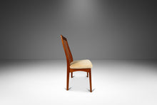 Load image into Gallery viewer, Set of Six ( 6 ) Danish Modern Dining Chairs in Solid Teak & Original Upholstery by Benny Linden for Benny Linden Design, c. 1970's-ABT Modern