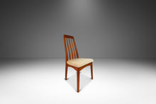 Load image into Gallery viewer, Set of Six ( 6 ) Danish Modern Dining Chairs in Solid Teak & Original Upholstery by Benny Linden for Benny Linden Design, c. 1970's-ABT Modern