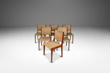 Load image into Gallery viewer, Set of Six (6) Danish Modern High-Back Dining Chairs in Teak by Johannes Andersen for Farsø Stolefabrik, Denmark, c. 1970's-ABT Modern