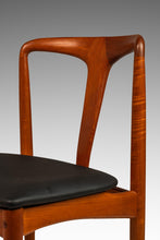 Load image into Gallery viewer, Set of Six ( 6 ) Danish Modern 'Juliane' Dining Chairs in Teak & Leather by Johannes Andersen for Uldum Møbelfabrik, Denmark, c. 1960's-ABT Modern