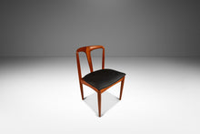 Load image into Gallery viewer, Set of Six ( 6 ) Danish Modern 'Juliane' Dining Chairs in Teak & Leather by Johannes Andersen for Uldum Møbelfabrik, Denmark, c. 1960's-ABT Modern