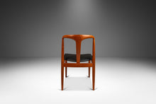 Load image into Gallery viewer, Set of Six ( 6 ) Danish Modern 'Juliane' Dining Chairs in Teak & Leather by Johannes Andersen for Uldum Møbelfabrik, Denmark, c. 1960's-ABT Modern
