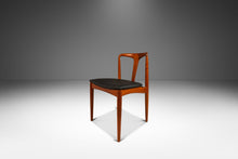 Load image into Gallery viewer, Set of Six ( 6 ) Danish Modern 'Juliane' Dining Chairs in Teak & Leather by Johannes Andersen for Uldum Møbelfabrik, Denmark, c. 1960's-ABT Modern