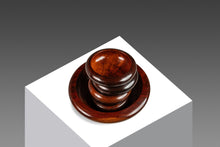 Load image into Gallery viewer, Set of Six (6) Danish Organic Modern Minimalist Hand-Turned Serving Bowls in Solid Cherry Wood, USA, c. 1960's-ABT Modern