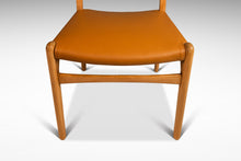 Load image into Gallery viewer, Set of Six ( 6 ) Early Hans Wegner CH23 Dining Chairs for Carl Hansen and Søn in Oak & Teak w/ New Leather Seats, Denmark, c. 1950s-ABT Modern