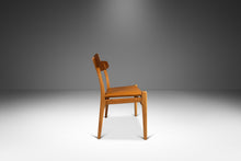 Load image into Gallery viewer, Set of Six ( 6 ) Early Hans Wegner CH23 Dining Chairs for Carl Hansen and Søn in Oak & Teak w/ New Leather Seats, Denmark, c. 1950s-ABT Modern