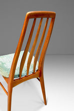 Load image into Gallery viewer, Set of Six ( 6 ) "Eva" Dining Chairs w/ Sculpted Backs in Teak by Niels Koefoed for Koefoeds Hornslet, Denmark, c. 1960s-ABT Modern