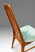 Load image into Gallery viewer, Set of Six ( 6 ) "Eva" Dining Chairs w/ Sculpted Backs in Teak by Niels Koefoed for Koefoeds Hornslet, Denmark, c. 1960s-ABT Modern
