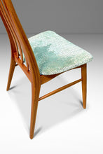 Load image into Gallery viewer, Set of Six ( 6 ) "Eva" Dining Chairs w/ Sculpted Backs in Teak by Niels Koefoed for Koefoeds Hornslet, Denmark, c. 1960s-ABT Modern