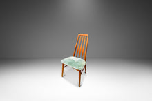 Load image into Gallery viewer, Set of Six ( 6 ) "Eva" Dining Chairs w/ Sculpted Backs in Teak by Niels Koefoed for Koefoeds Hornslet, Denmark, c. 1960s-ABT Modern