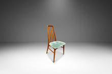 Load image into Gallery viewer, Set of Six ( 6 ) "Eva" Dining Chairs w/ Sculpted Backs in Teak by Niels Koefoed for Koefoeds Hornslet, Denmark, c. 1960s-ABT Modern