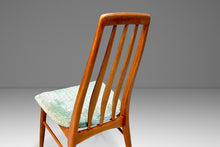 Load image into Gallery viewer, Set of Six ( 6 ) "Eva" Dining Chairs w/ Sculpted Backs in Teak by Niels Koefoed for Koefoeds Hornslet, Denmark, c. 1960s-ABT Modern