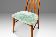 Load image into Gallery viewer, Set of Six ( 6 ) "Eva" Dining Chairs w/ Sculpted Backs in Teak by Niels Koefoed for Koefoeds Hornslet, Denmark, c. 1960s-ABT Modern