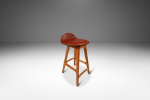 Load image into Gallery viewer, Set of Six ( 6 ) Mid-Century Danish Modern Model OD-61 Counter Height Bar Stools by Erik Buch for O.D. Mobler, Denmark, 1960's-ABT Modern