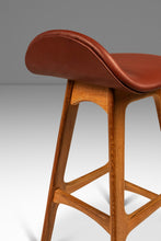 Load image into Gallery viewer, Set of Six ( 6 ) Mid-Century Danish Modern Model OD-61 Counter Height Bar Stools by Erik Buch for O.D. Mobler, Denmark, 1960's-ABT Modern
