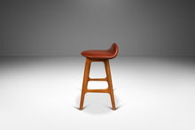 Load image into Gallery viewer, Set of Six ( 6 ) Mid-Century Danish Modern Model OD-61 Counter Height Bar Stools by Erik Buch for O.D. Mobler, Denmark, 1960's-ABT Modern