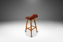 Load image into Gallery viewer, Set of Six ( 6 ) Mid-Century Danish Modern Model OD-61 Counter Height Bar Stools by Erik Buch for O.D. Mobler, Denmark, 1960's-ABT Modern