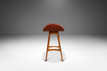 Load image into Gallery viewer, Set of Six ( 6 ) Mid-Century Danish Modern Model OD-61 Counter Height Bar Stools by Erik Buch for O.D. Mobler, Denmark, 1960's-ABT Modern