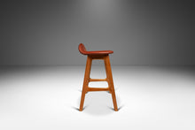 Load image into Gallery viewer, Set of Six ( 6 ) Mid-Century Danish Modern Model OD-61 Counter Height Bar Stools by Erik Buch for O.D. Mobler, Denmark, 1960's-ABT Modern