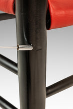 Load image into Gallery viewer, Set of Six (6) Mid-Century Italian Modern Dining Chairs w/ New Vinyl Upholstery Designed After Gio Ponti, Italy, c. 1960's-ABT Modern