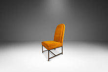 Load image into Gallery viewer, Set of Six (6) Mid-Century Modern Dining Chairs in Original Canary Yellow Upholstery in the Manner of Milo Baughman, USA, c. 1960's-ABT Modern