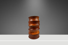 Load image into Gallery viewer, Set of Six ( 6 ) Mid-Century Organic Modern Wood-Turned Salad / Serving Bowls in Solid Burmese Teak, c. 1970's-ABT Modern