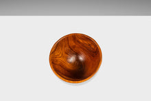 Load image into Gallery viewer, Set of Six ( 6 ) Mid-Century Organic Modern Wood-Turned Salad / Serving Bowls in Solid Burmese Teak, c. 1970's-ABT Modern