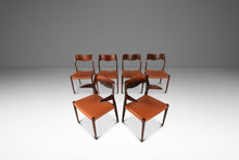Load image into Gallery viewer, Set of Six ( 6 ) Model 55 and Model 71 Dining Chairs in Rosewood by Niels Møller for J.L. Møllers Møbelfabrik, Denmark, 1960's-ABT Modern