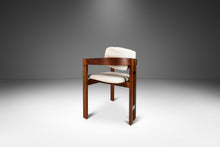 Load image into Gallery viewer, Set of Six (6) "Pamplona" Arm Dining Chairs in Rosewood & White Bouclé After Augusto Savini, c. 1970's-ABT Modern