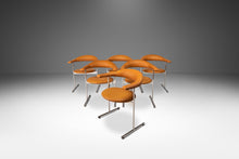 Load image into Gallery viewer, Set of Six ( 6 ) Space Age Model 037 Airport Armchairs / Dining Chairs by Geoffrey D. Harcourt for Hans Kaufeld, Germany, c. 1960's-ABT Modern