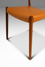 Load image into Gallery viewer, Set of Ten (10) Danish Modern Møller Model 79 Side Chairs in Teak & Leather by Niels Møller for J.L. Møller Mobelfabrik, Denmark, c. 1960's-ABT Modern