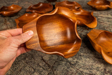 Load image into Gallery viewer, Set of Ten ( 10 ) Mid-Century Organic Modern Serving Bowls Carved from Solid Walnut, USA, c. 1960's-ABT Modern