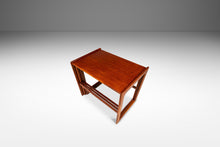 Load image into Gallery viewer, Set of Three (3) Danish Modern Nesting Tables in Teak by Arne Hovmand-Olsen for Mogens Kold, Denmark, c. 1960's-ABT Modern