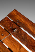 Load image into Gallery viewer, Set of Three ( 3 ) MCM Wrought Iron Bar Stools in Maple & Raffia Rope for by Arthur Umanoff for Raymor, USA, c. 1960s-ABT Modern