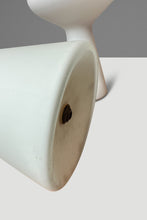 Load image into Gallery viewer, Set of Three (3) Mid-Century Italian Modern Table Lamps in Frosted Glass by Lisa Johansson Pape, Italy, c. 1970s-ABT Modern