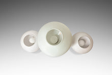 Load image into Gallery viewer, Set of Three (3) Mid-Century Italian Modern Table Lamps in Frosted Glass by Lisa Johansson Pape, Italy, c. 1970s-ABT Modern