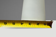 Load image into Gallery viewer, Set of Three (3) Mid-Century Italian Modern Table Lamps in Frosted Glass by Lisa Johansson Pape, Italy, c. 1970s-ABT Modern