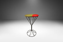 Load image into Gallery viewer, Set of Three (3) Mid Century Modern "Martini" Barstools in Wrought Iron in the Manner of Tony Paul, USA, c. 1960's-ABT Modern