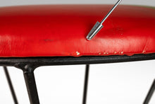 Load image into Gallery viewer, Set of Three (3) Mid Century Modern "Martini" Barstools in Wrought Iron in the Manner of Tony Paul, USA, c. 1960's-ABT Modern
